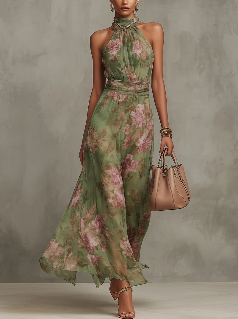 Bella - Elegant Floral Summer Dress