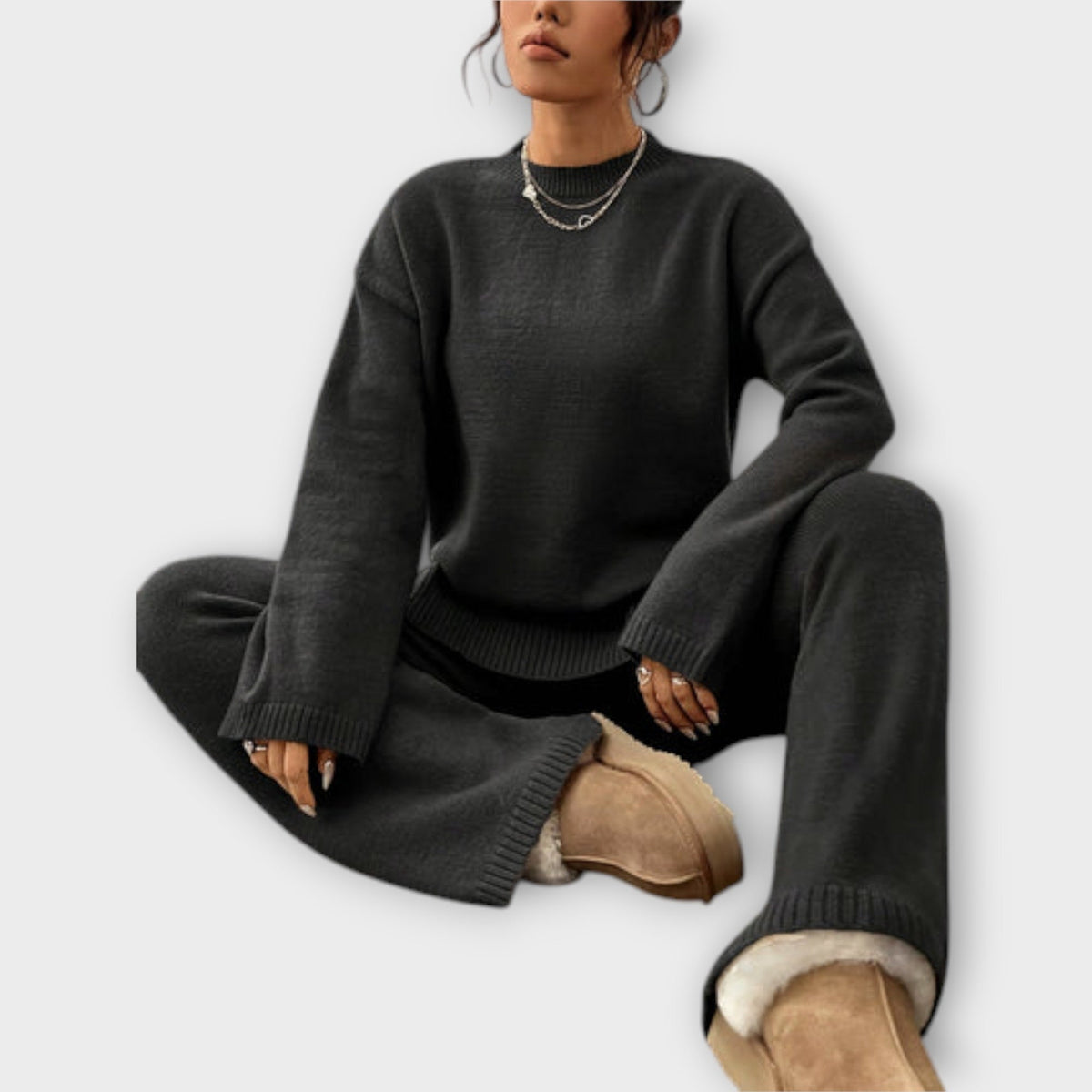 Marie – Ribbed Set