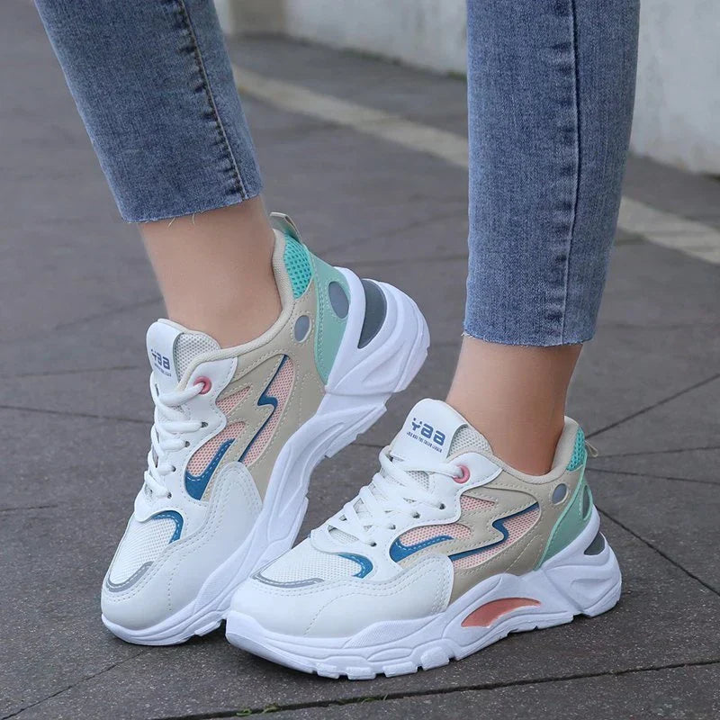 KAMILLE™ - Multicolor Chunky Sneakers