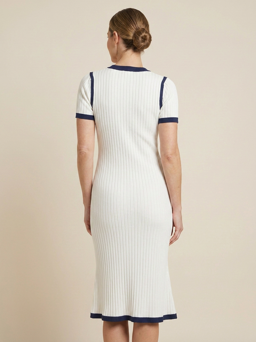 Ella | Ribbed Knit Dress