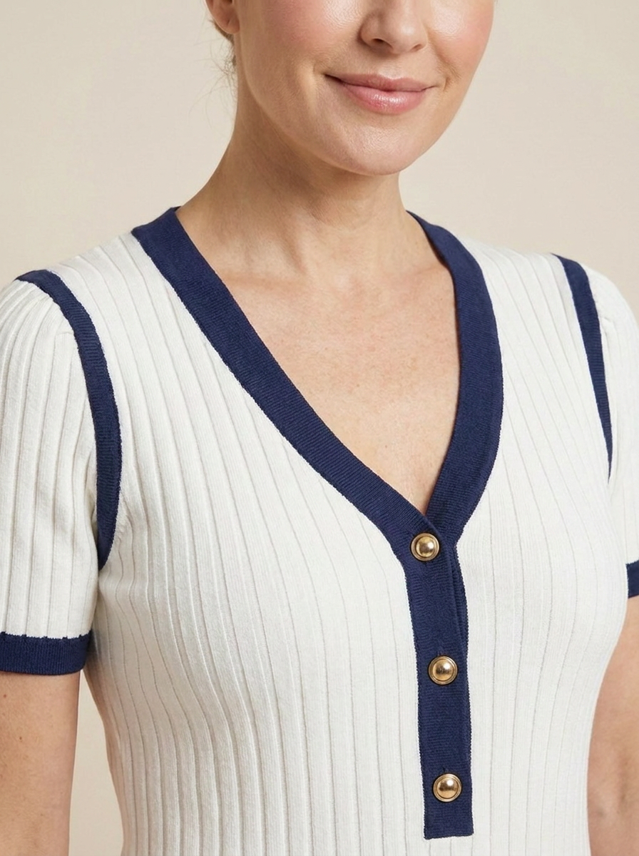 Ella | Ribbed Knit Dress